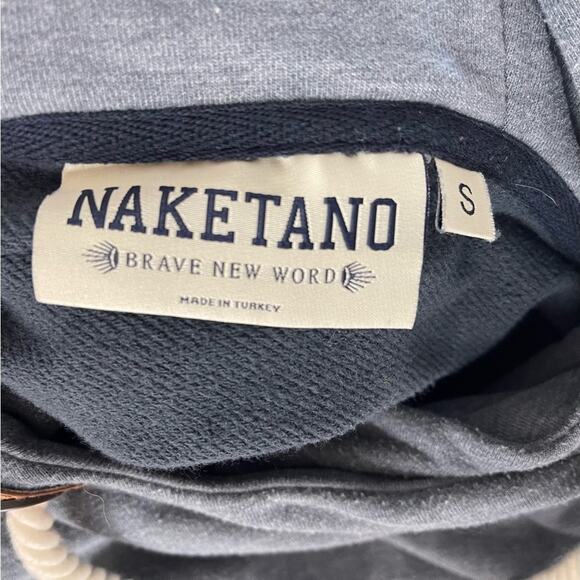 Naketano “Brave New World” Sweatshirt Hoodie, GorpCore, Outdoors, Hiking, Camp S - Picture 12 of 13